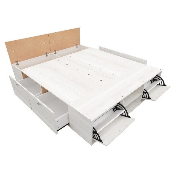 Cama box de dos plazas