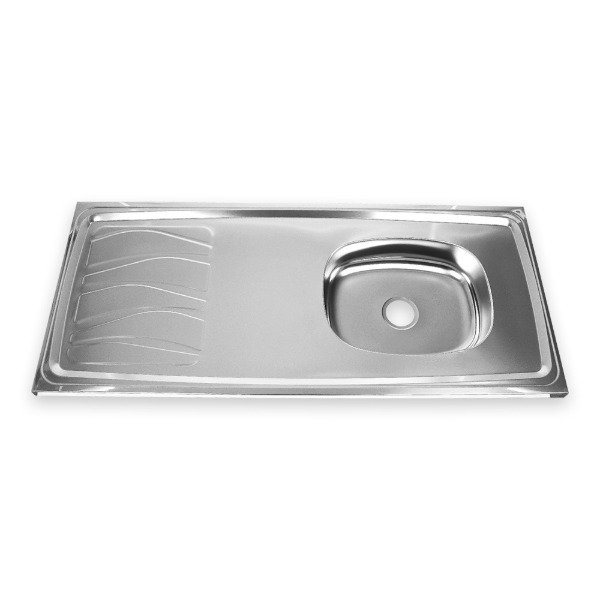 Mesada acero inoxidable 1.20