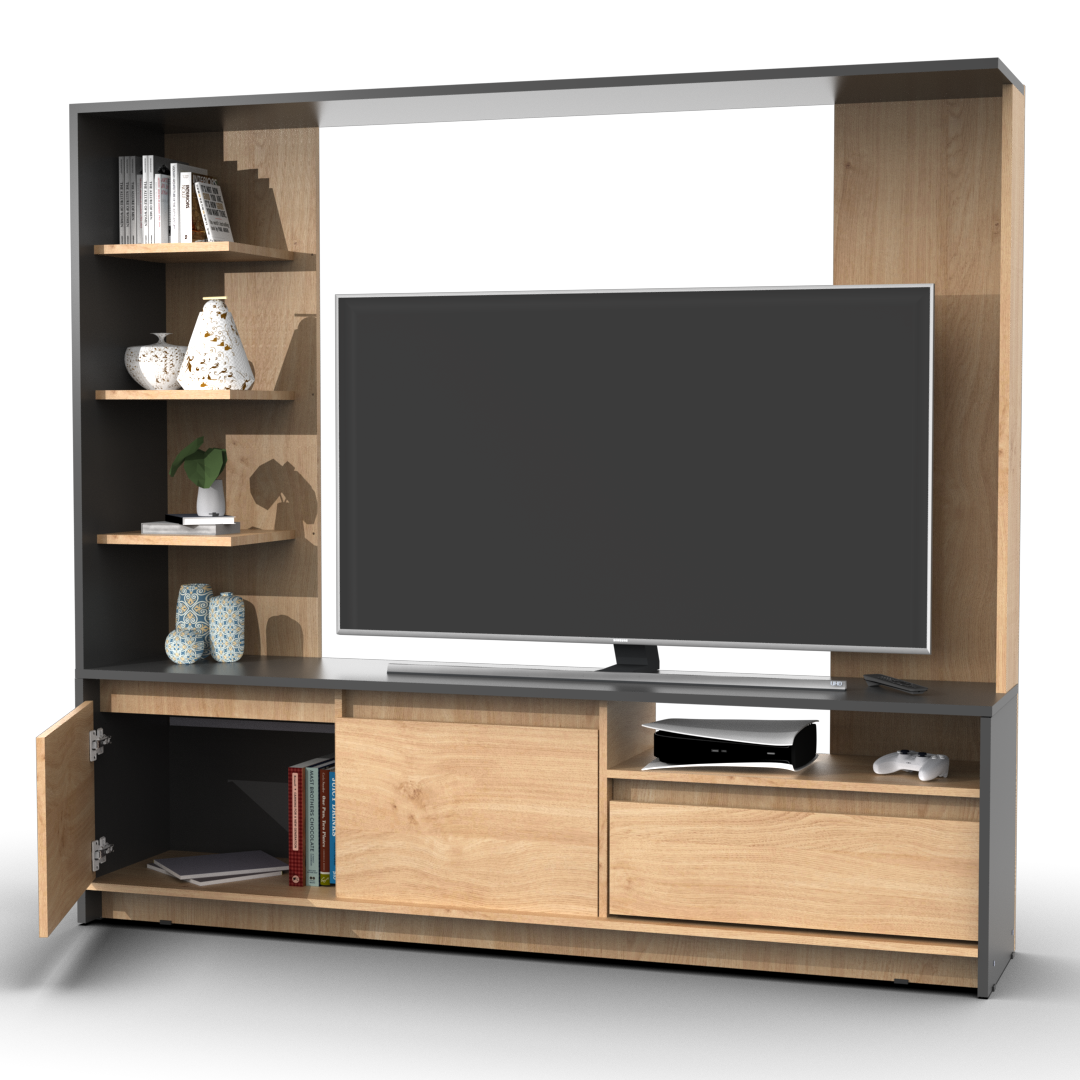 Rack de tv modular