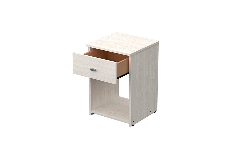 Mesa de luz con un cajon