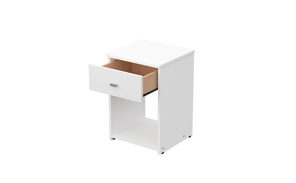 Mesa de luz con un cajon