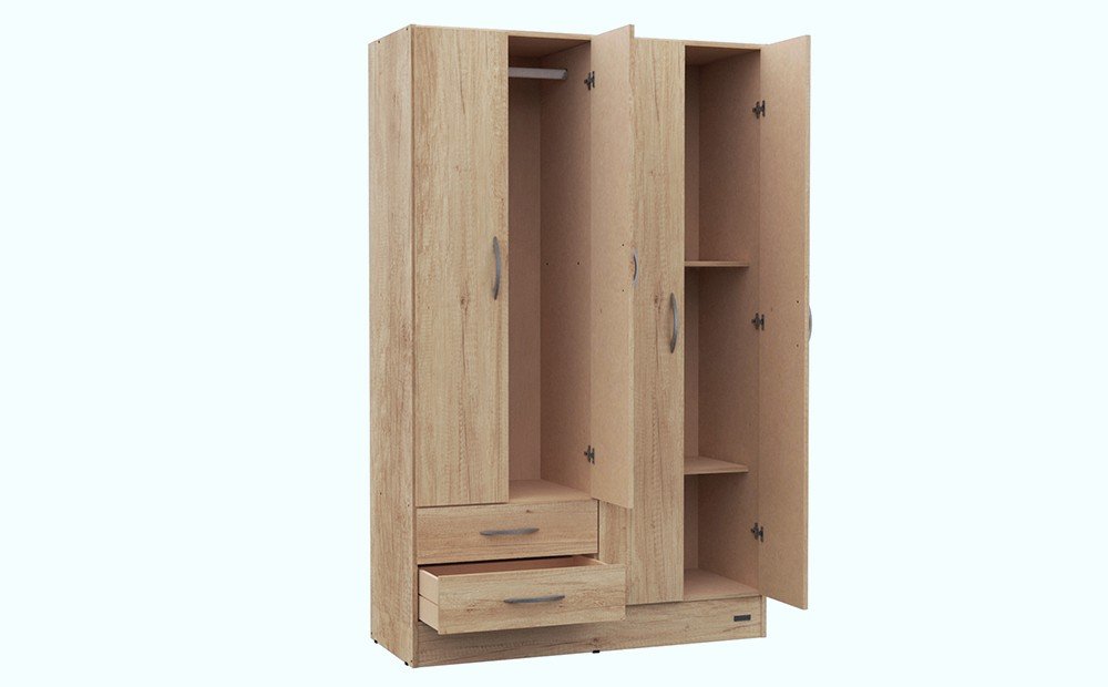 Ropero de cuatro puertas